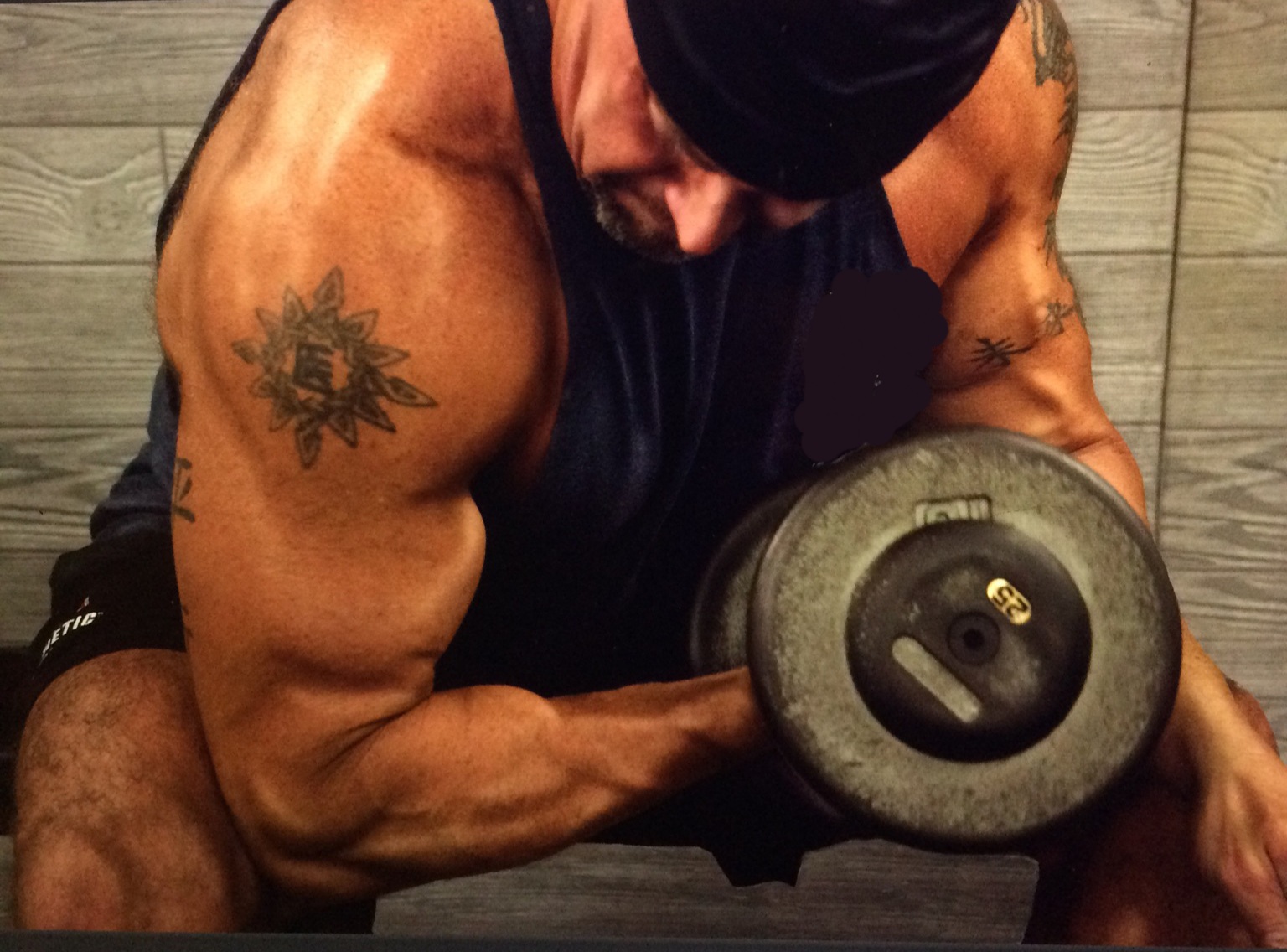 Coach Jason Clark training